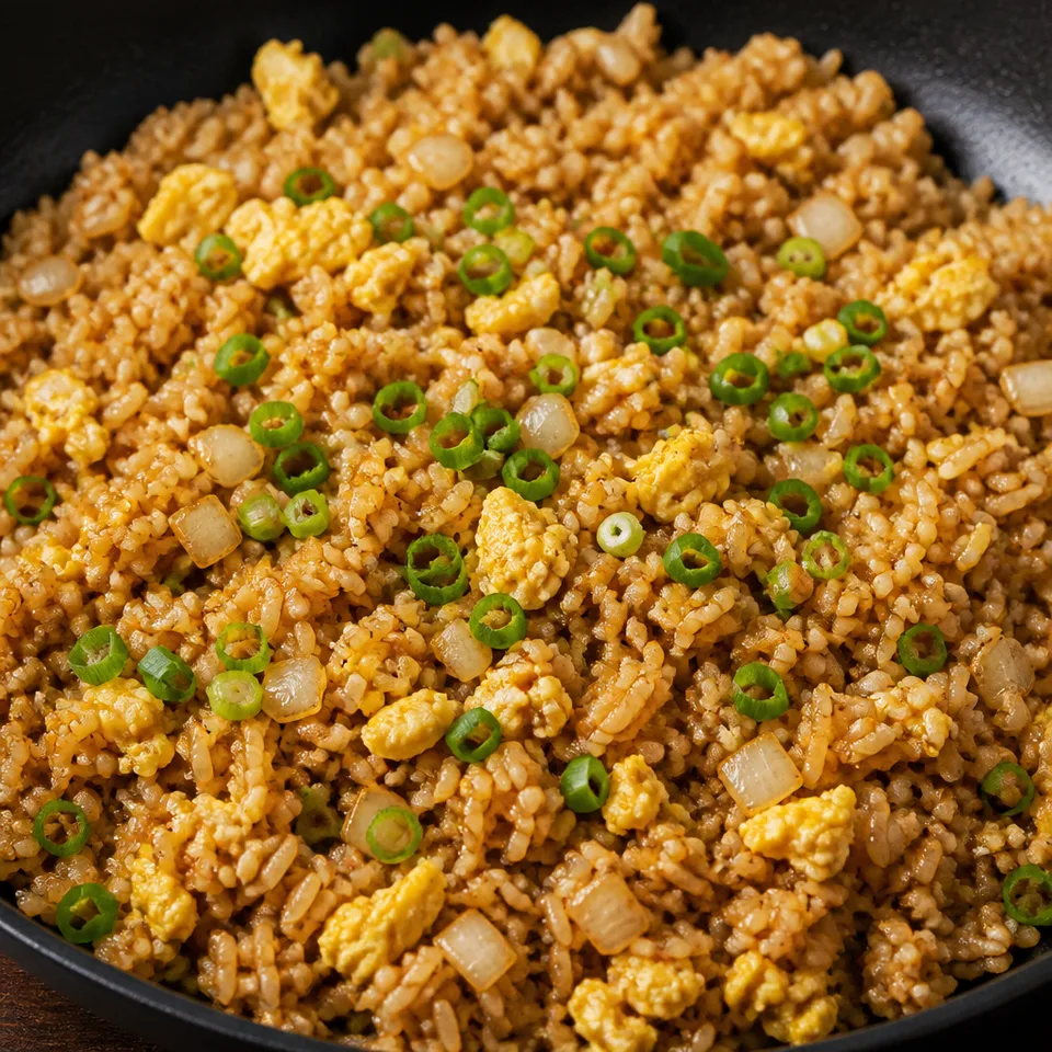 Simple Hibachi Fried Rice — serving inspiration