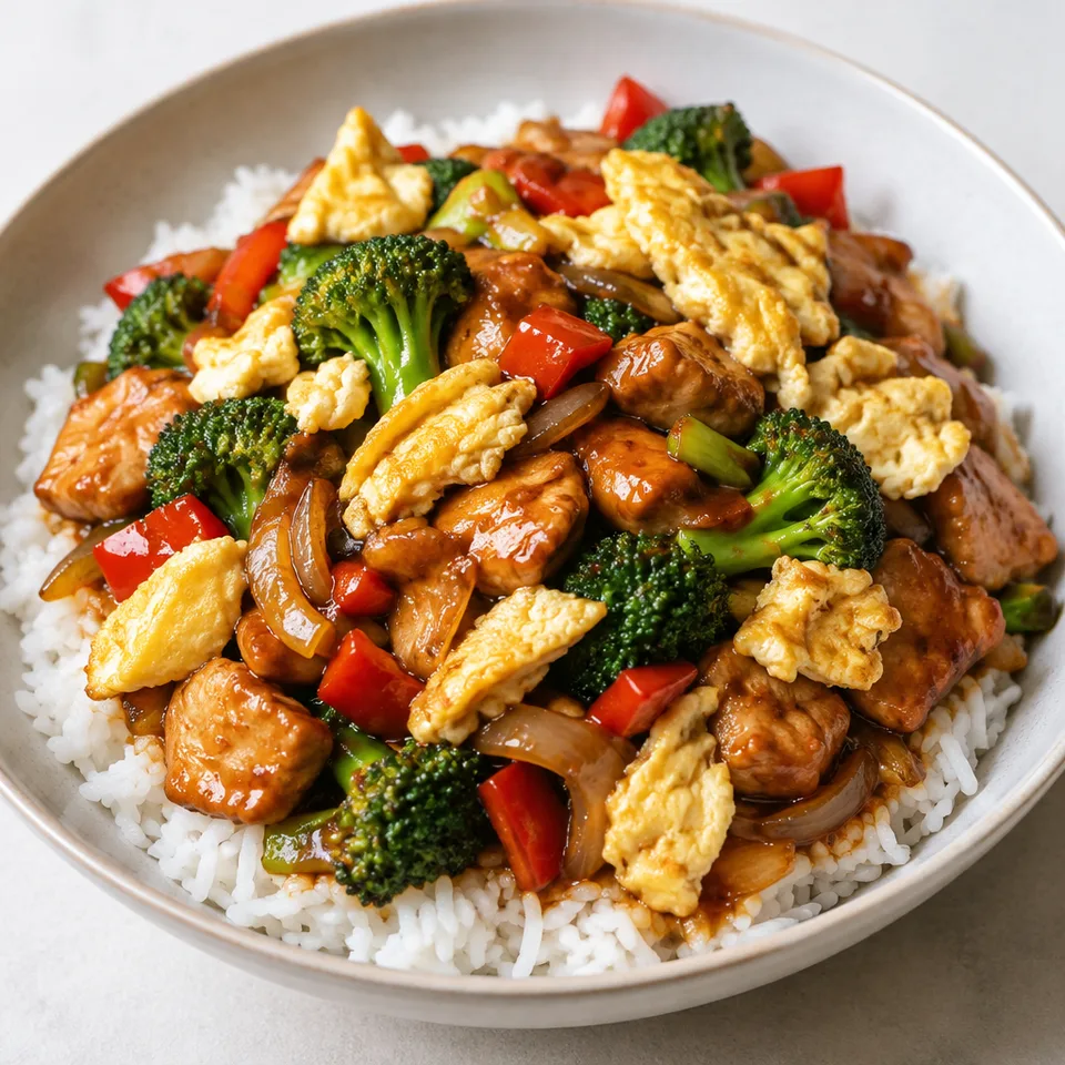 Simple Hoisin Chicken and Broccoli Stir-Fry — serving inspiration