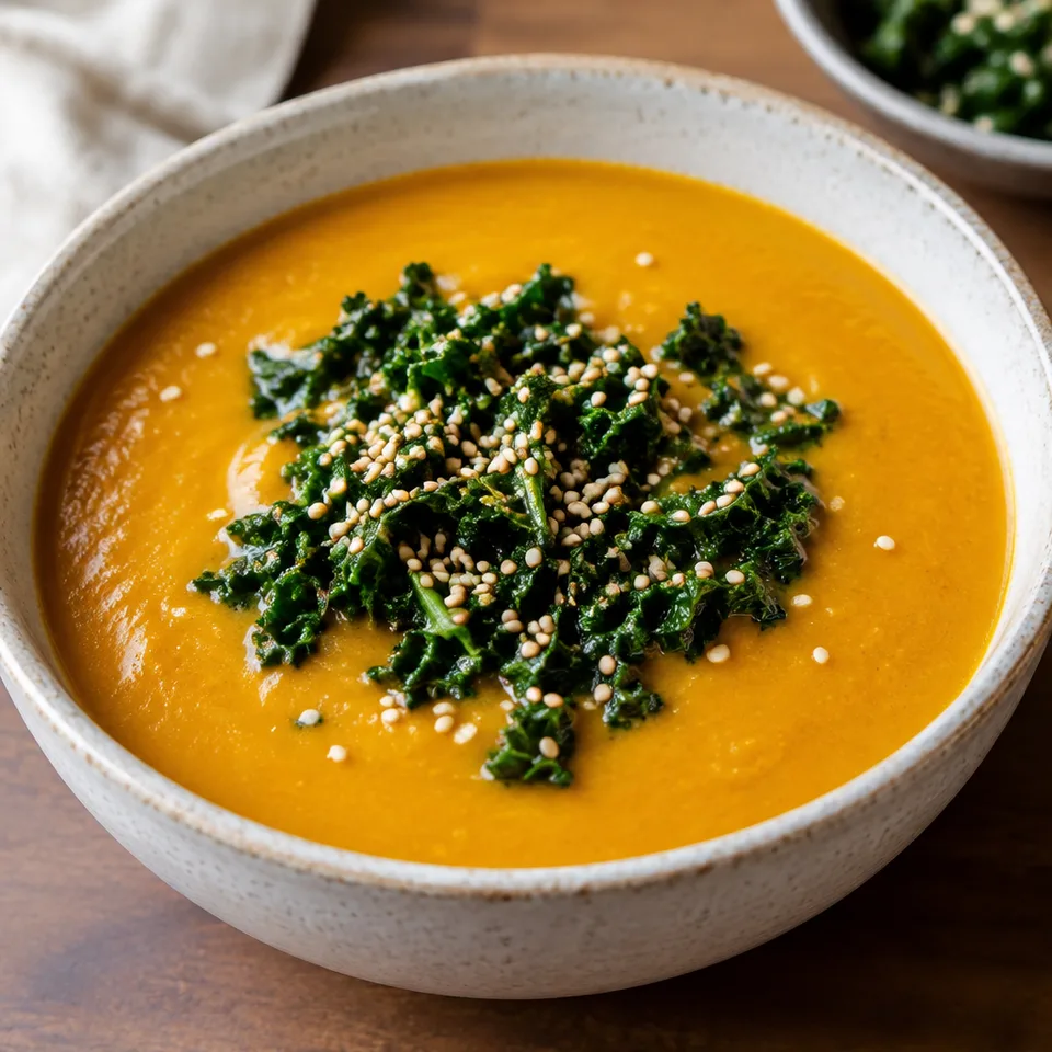 Simple Pumpkin Soup — serving inspiration