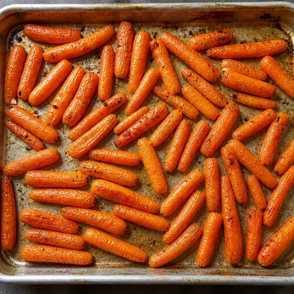 Simple Sheet Pan Roasted Carrots — serving inspiration