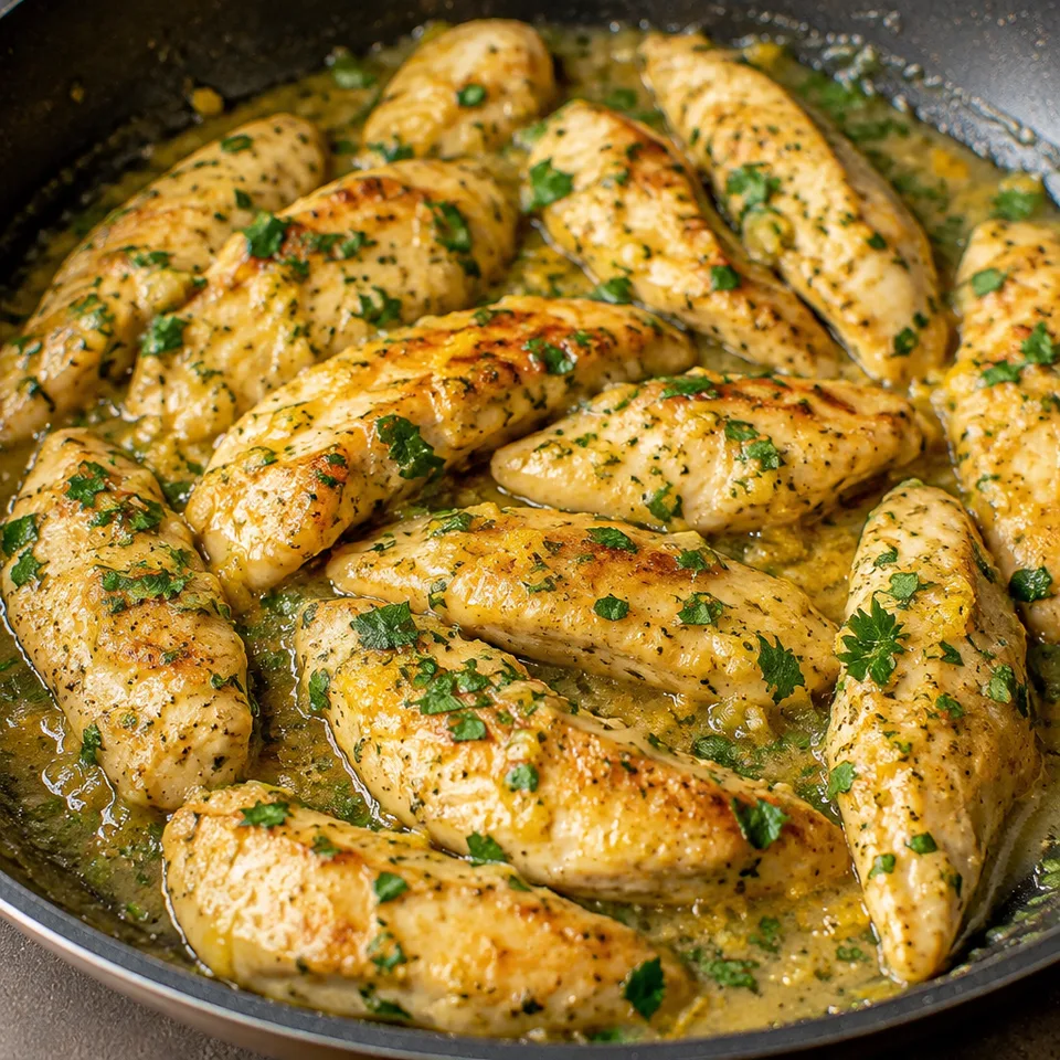 Skillet Citrus Chicken Tenders — serving inspiration