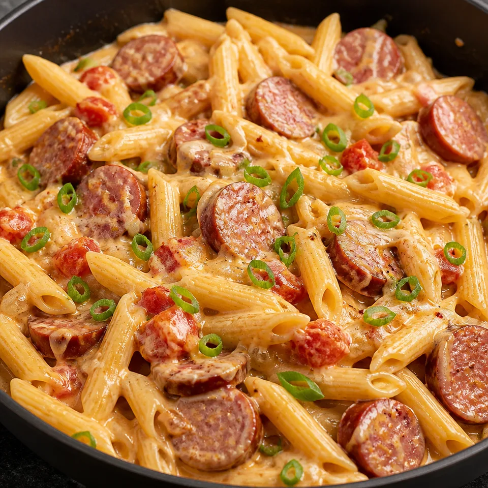 Skillet Sausage Pasta — serving inspiration