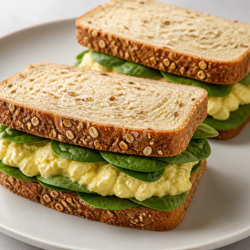 Sloppy Egg Salad Sandwich — serving inspiration