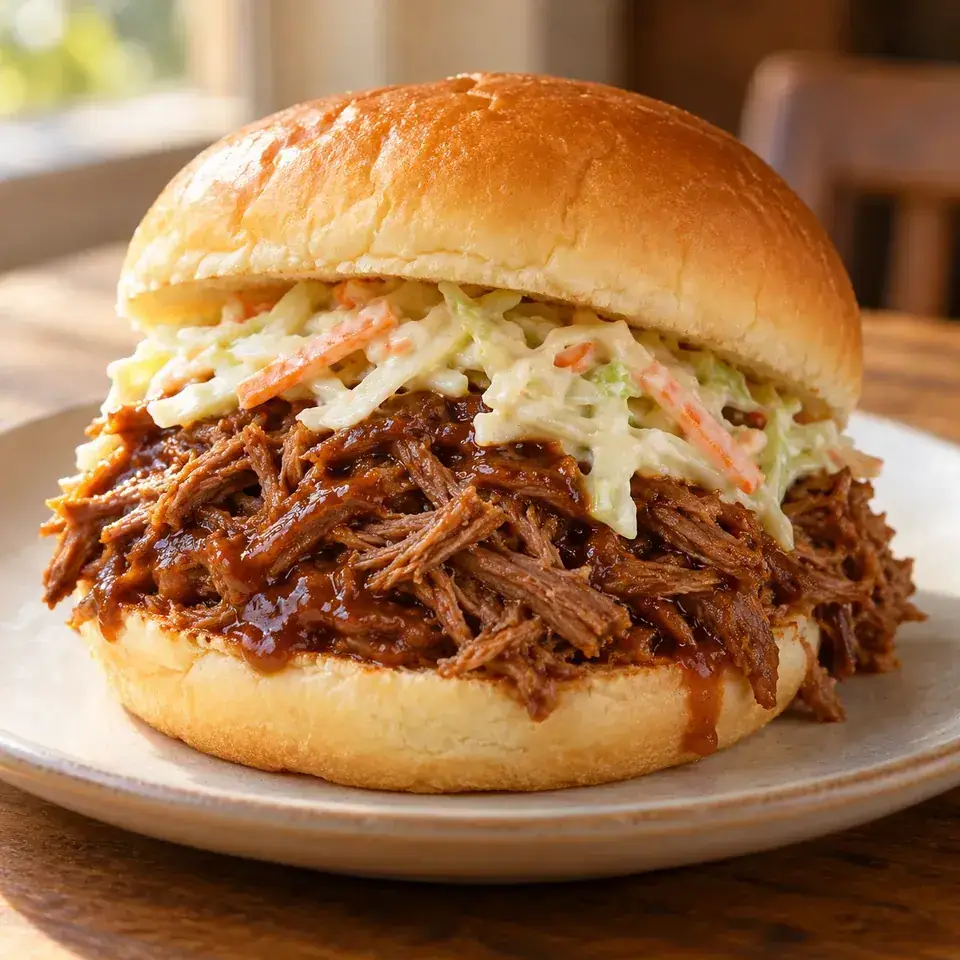Slow Cooker BBQ Beef Sandwiches — serving inspiration