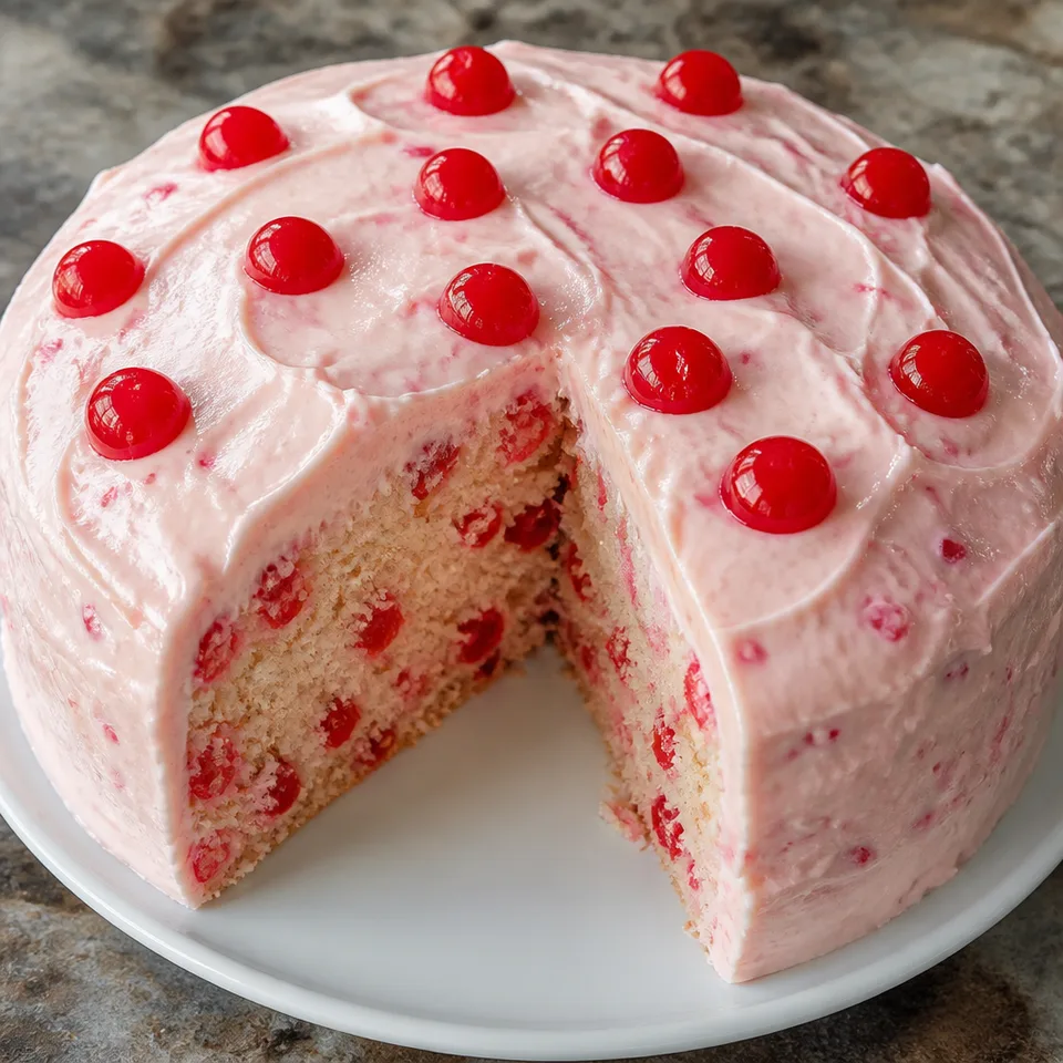 Slow Cooker Cherry Chip Cake — serving inspiration