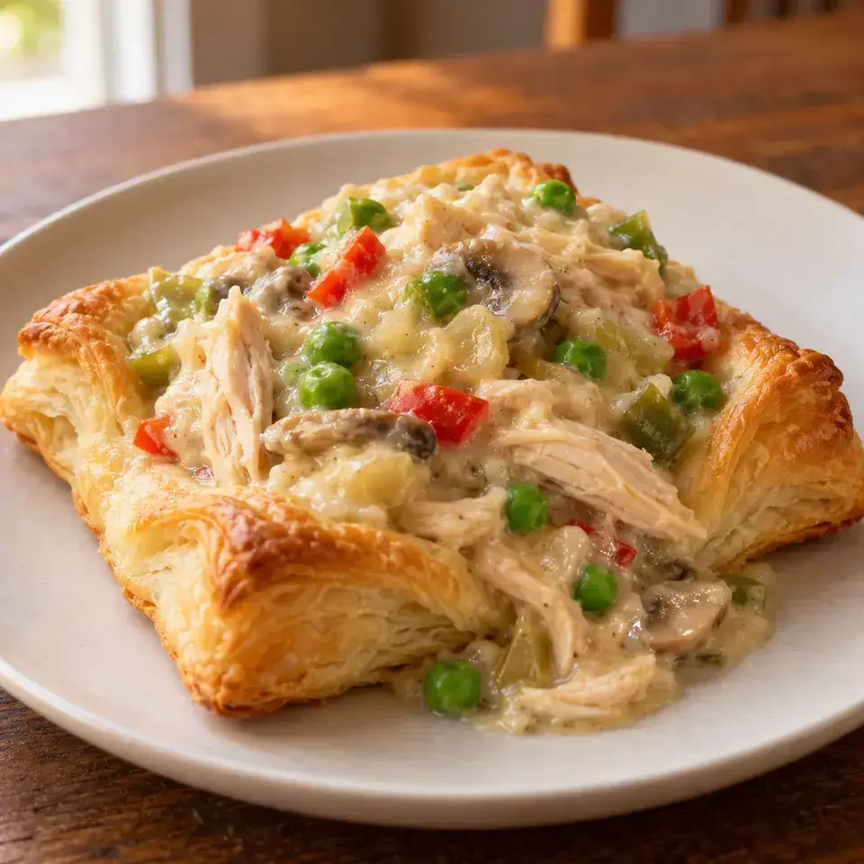 Slow Cooker Chicken a la King — serving inspiration