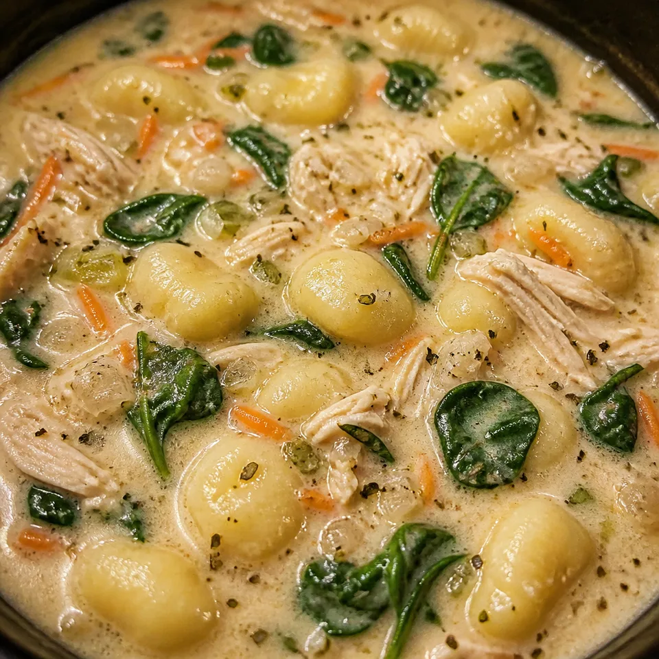 Slow Cooker Chicken Gnocchi Soup — serving inspiration