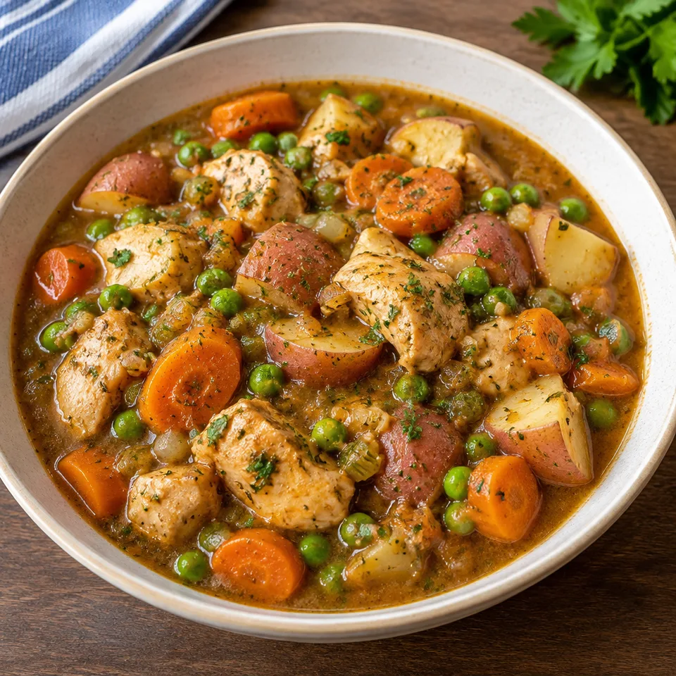 Slow Cooker Chicken Stew — serving inspiration