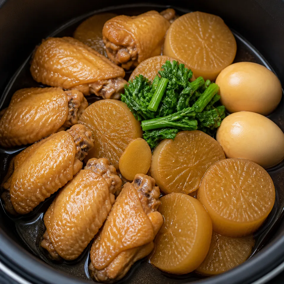 Slow Cooker Chicken Wings — serving inspiration