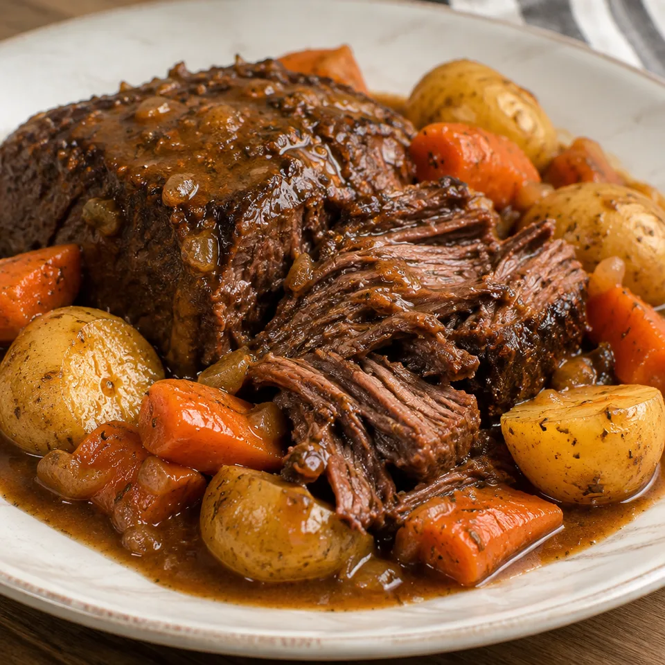 Slow Cooker Chuck Roast — serving inspiration
