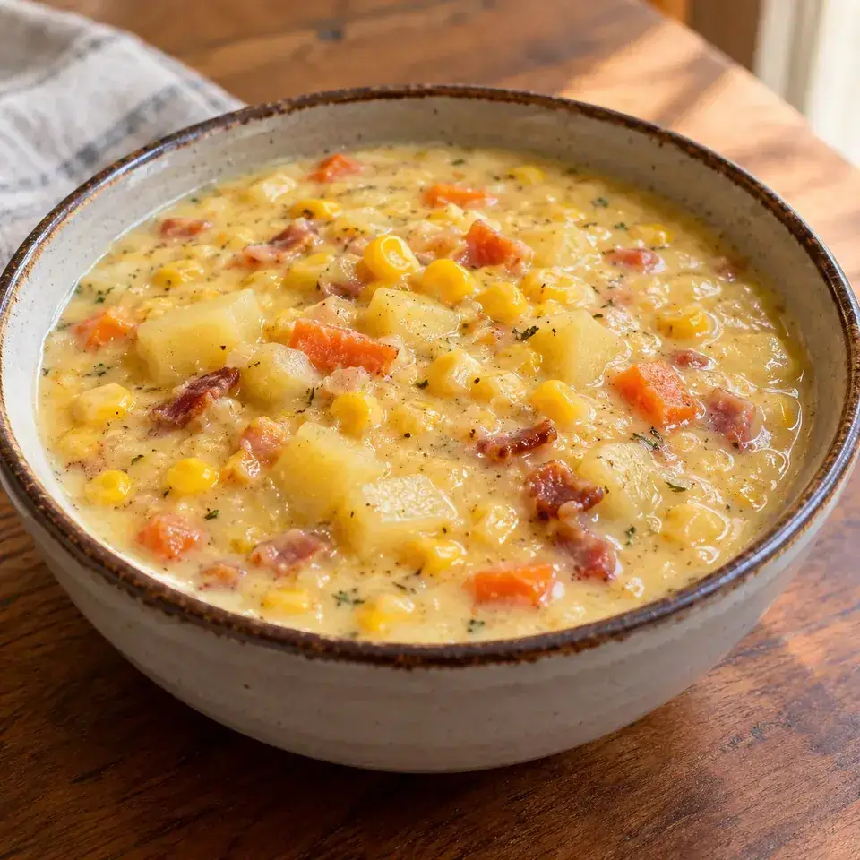 Slow Cooker Corn Chowder — serving inspiration