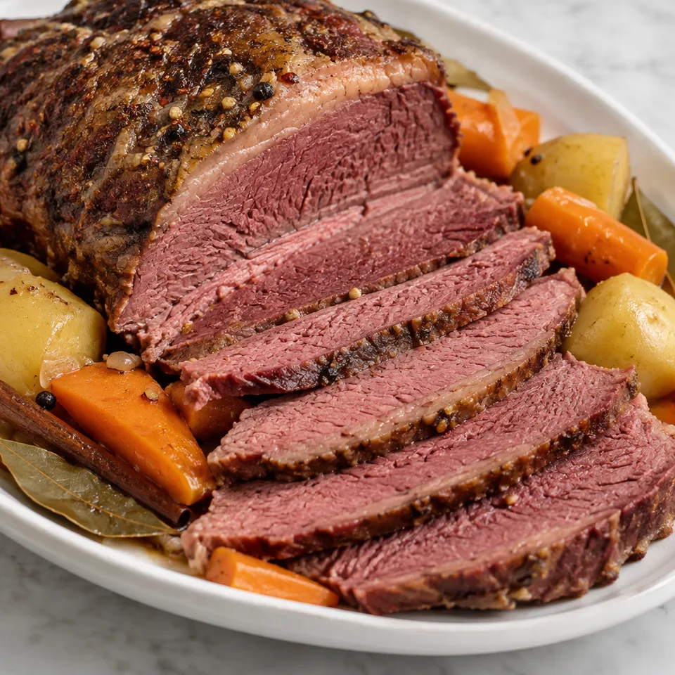 Slow Cooker Corned Beef — serving inspiration