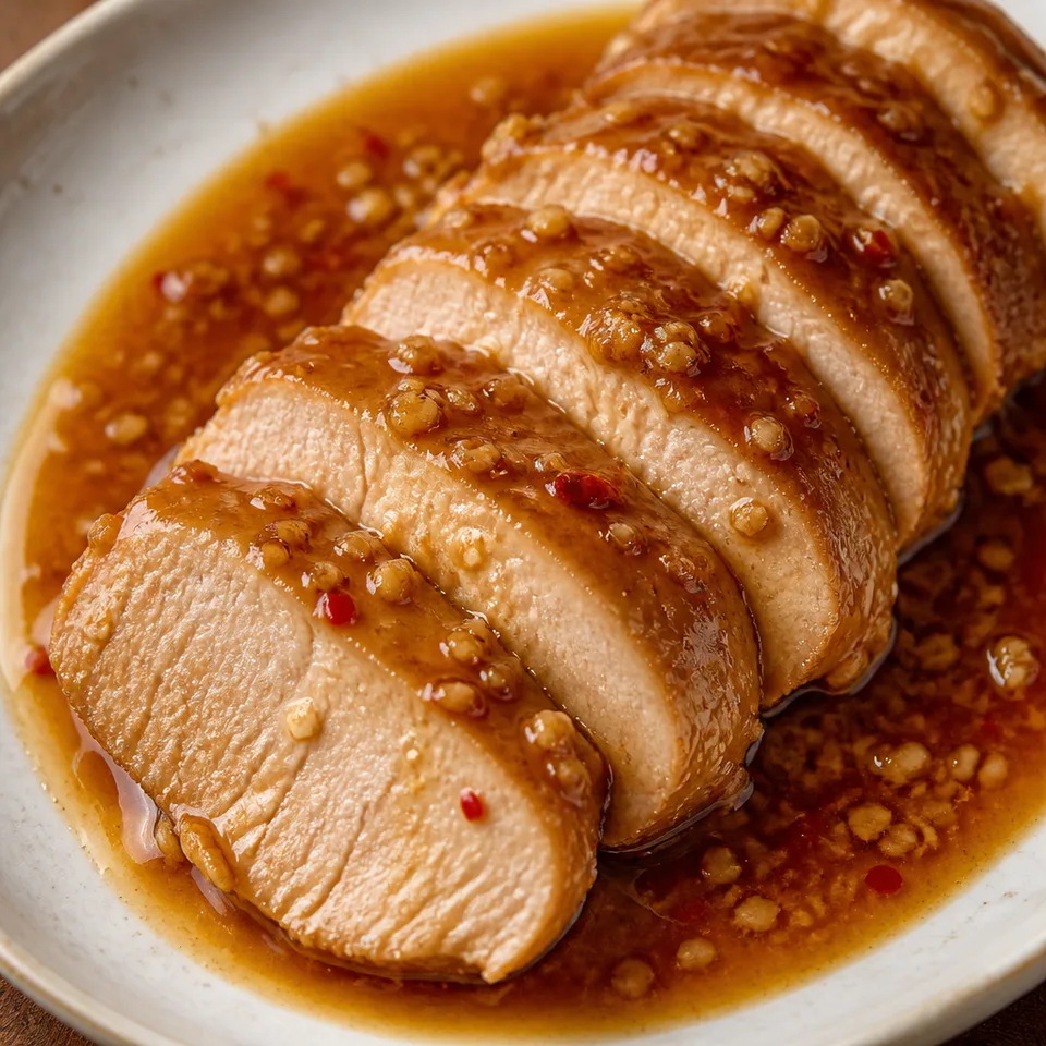 Slow Cooker Honey Garlic Pork Tenderloin — serving inspiration