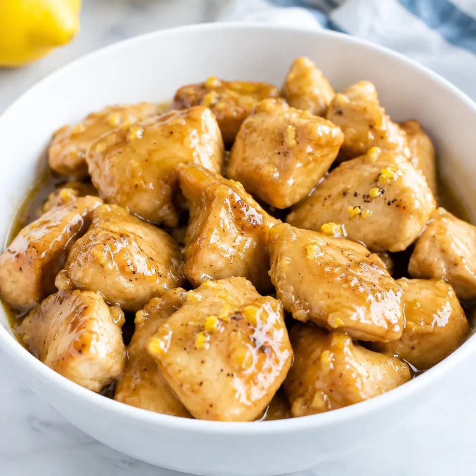 Slow Cooker Honey Lemon Chicken Recipe + VIDEO — serving inspiration