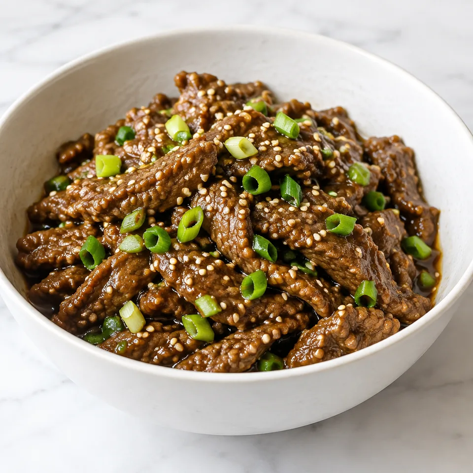 Slow Cooker Korean Beef — serving inspiration