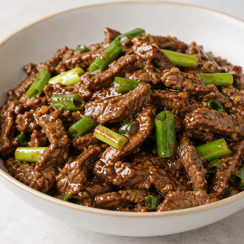 Slow Cooker Mongolian Beef — serving inspiration