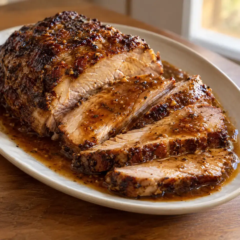 Slow Cooker Pork Loin Roast OR Pork Shoulder — serving inspiration