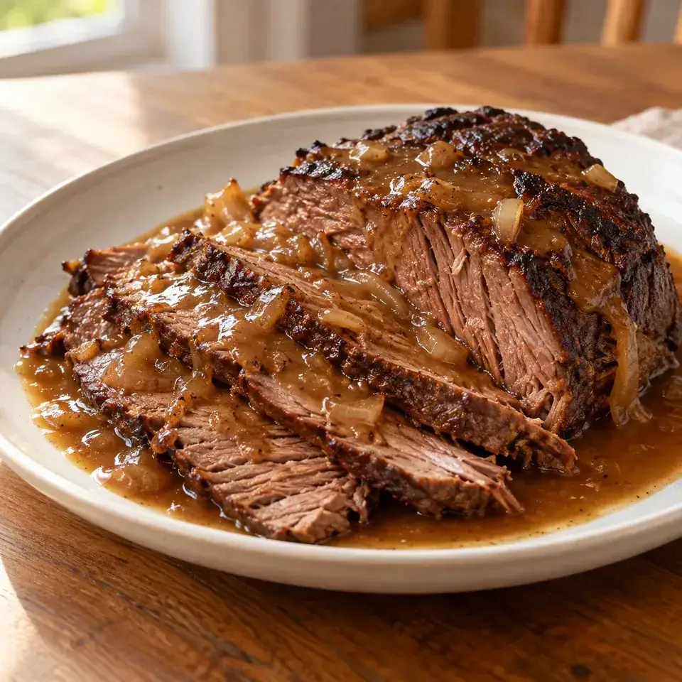 Slow Cooker Roast Beef — serving inspiration