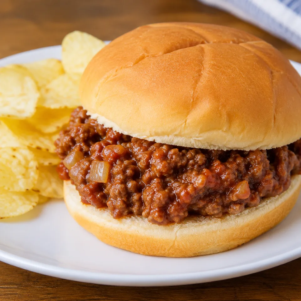 Slow Cooker Sloppy Joes — serving inspiration
