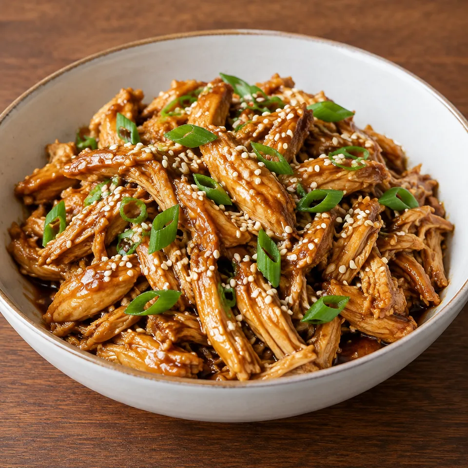 Slow Cooker Teriyaki Chicken — serving inspiration