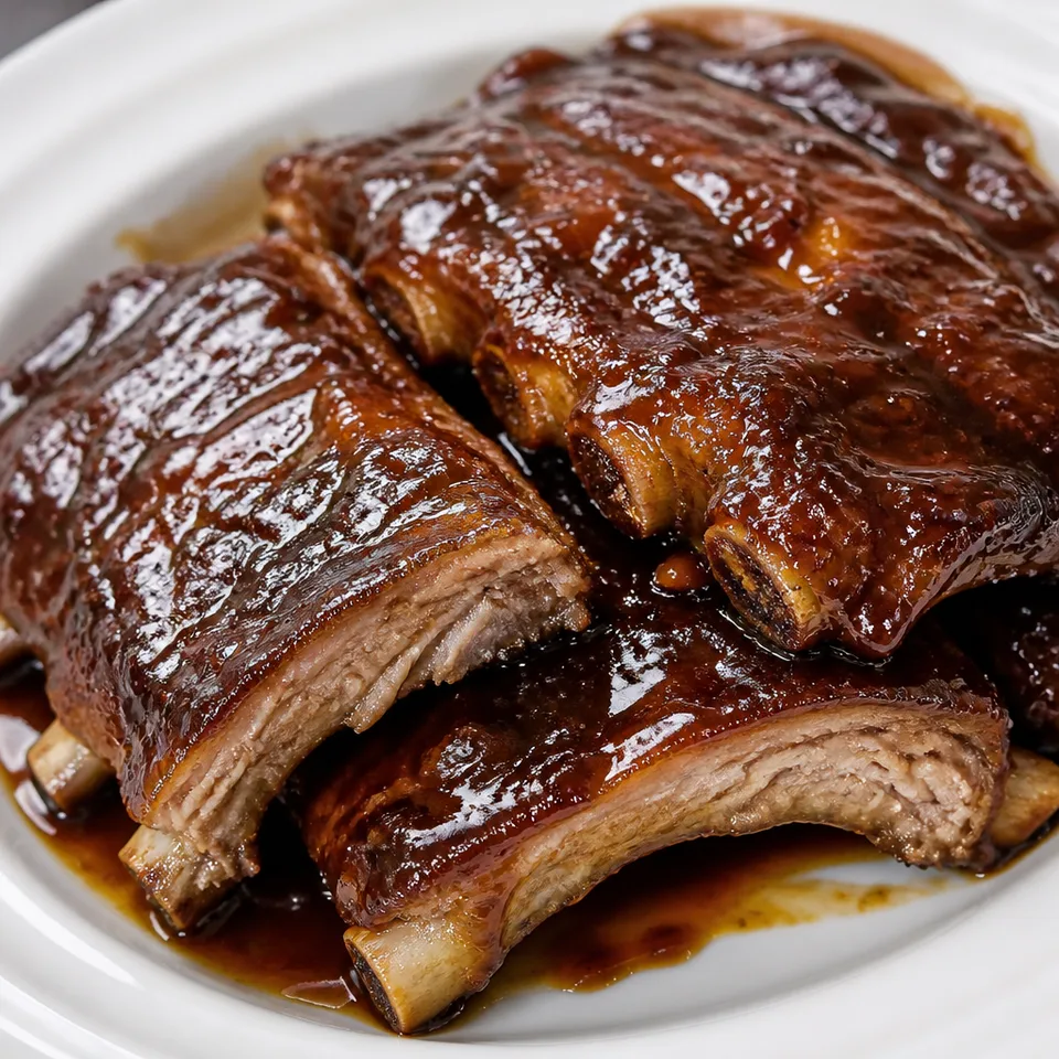 Slow Cooker Teriyaki Ribs Recipe — serving inspiration