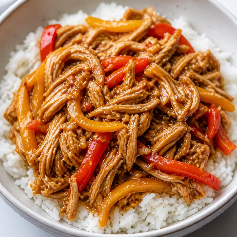 Slow Cooker Thai Style Pork — serving inspiration