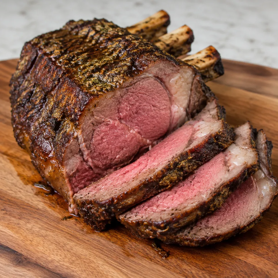 Smoked Prime Rib — serving inspiration