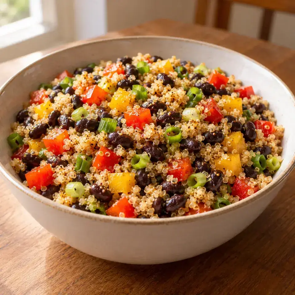 Smoky Quinoa and Black Bean Salad — serving inspiration