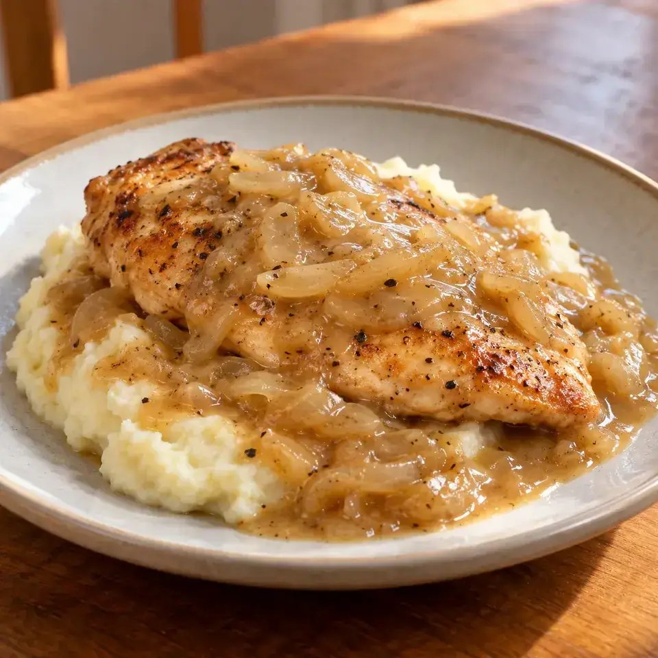 Smothered Chicken — serving inspiration