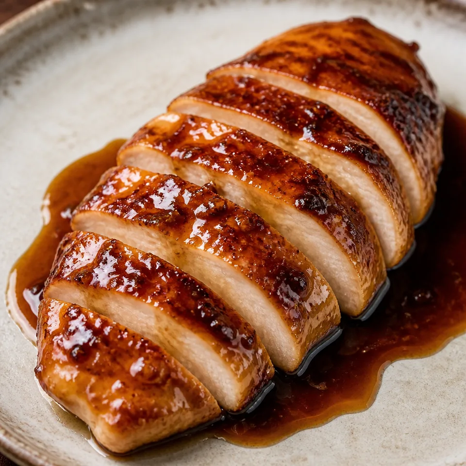 Sous Vide Chicken Teriyaki — serving inspiration