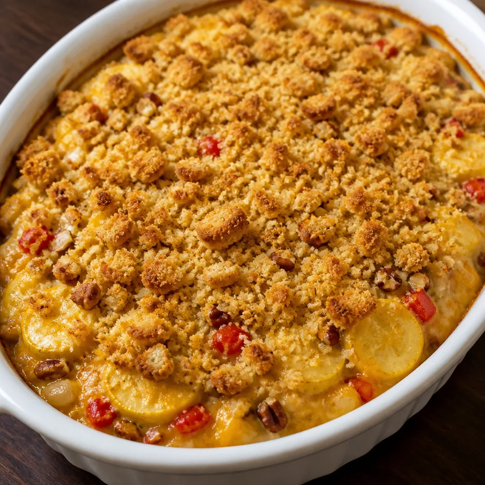 Southern Squash Casserole — serving inspiration