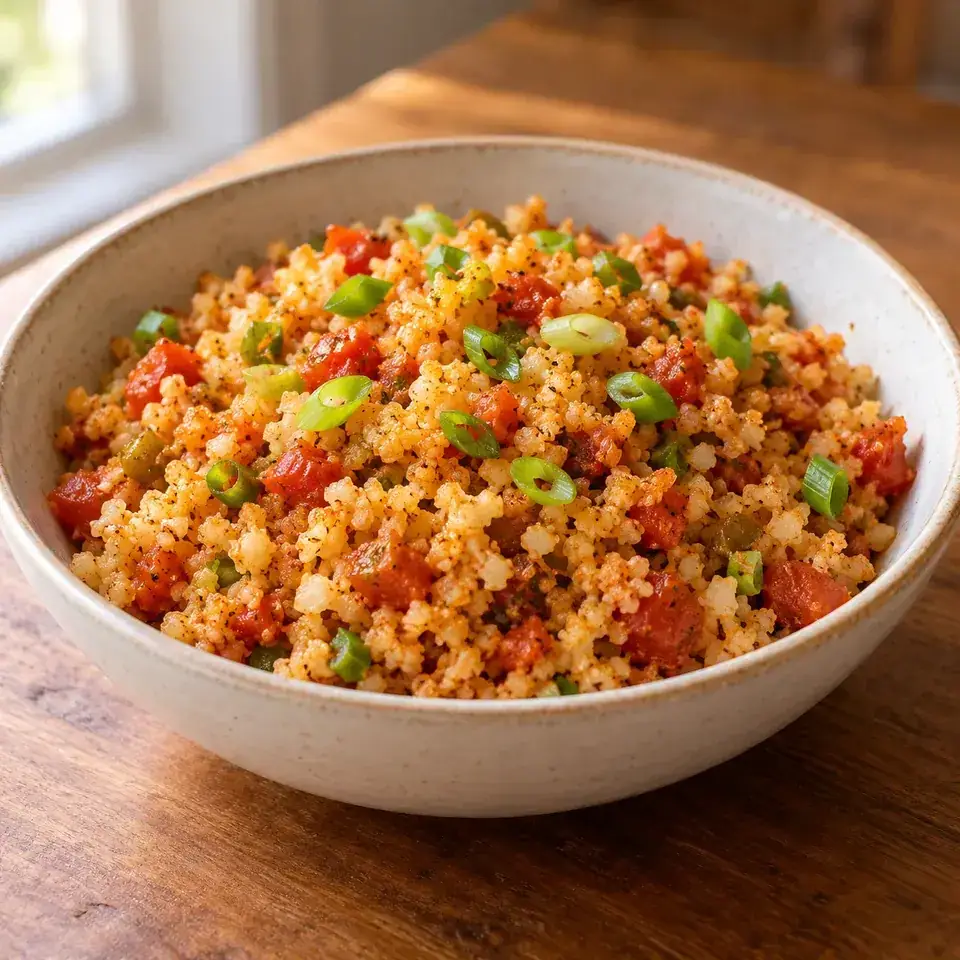 Southwest Cauliflower Rice — serving inspiration