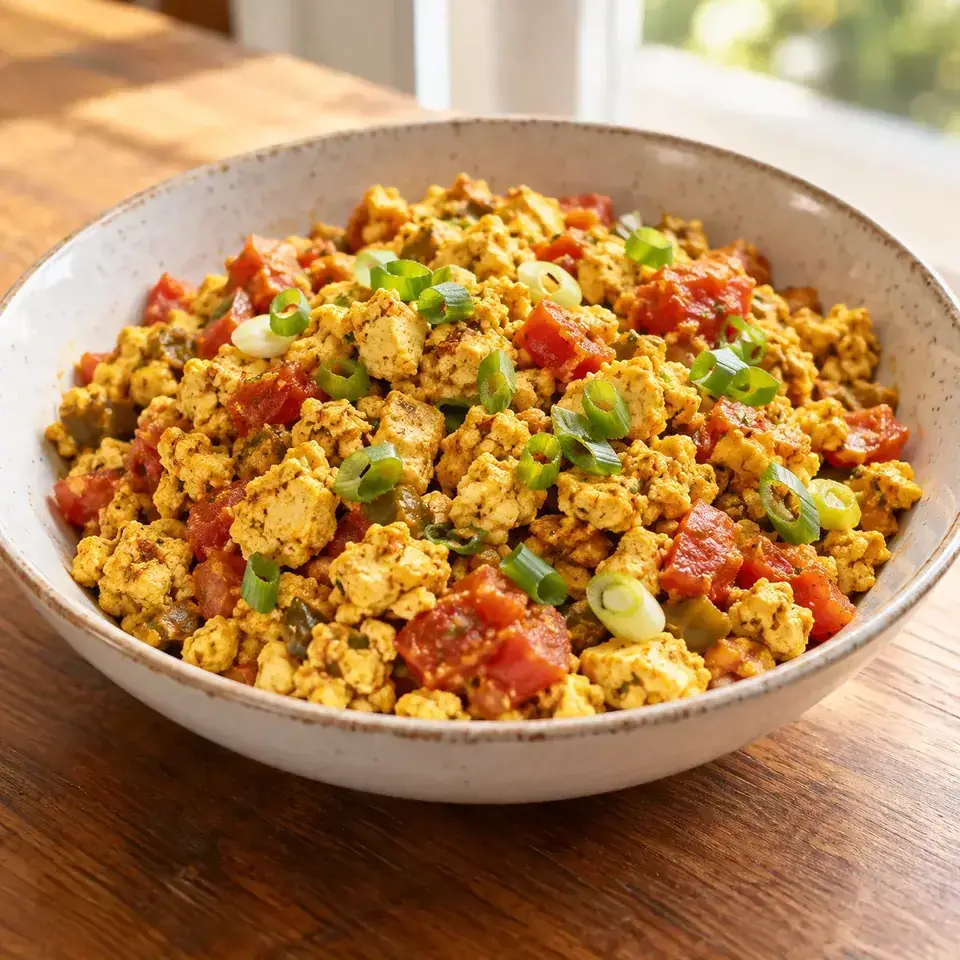 Southwest Tofu Scramble — serving inspiration