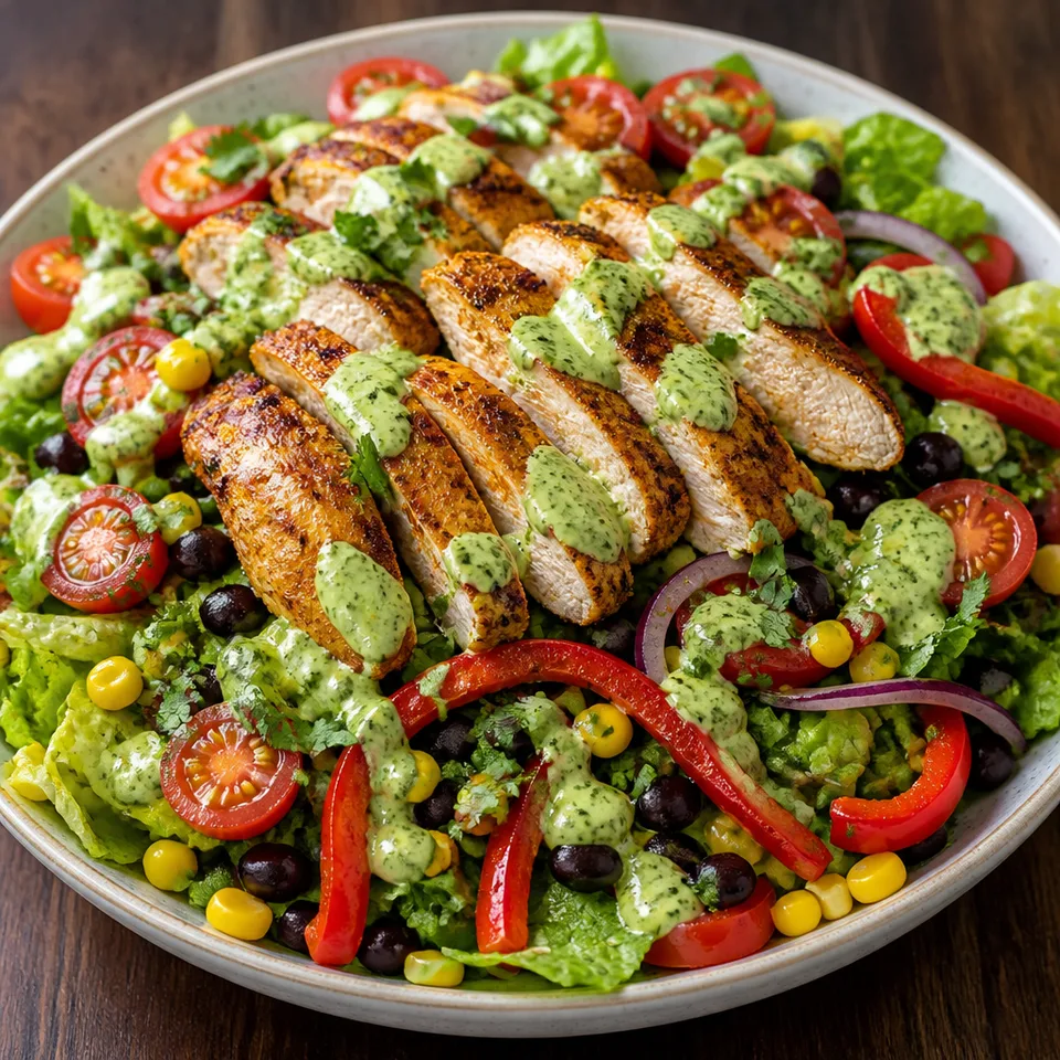 Southwestern Salad — serving inspiration