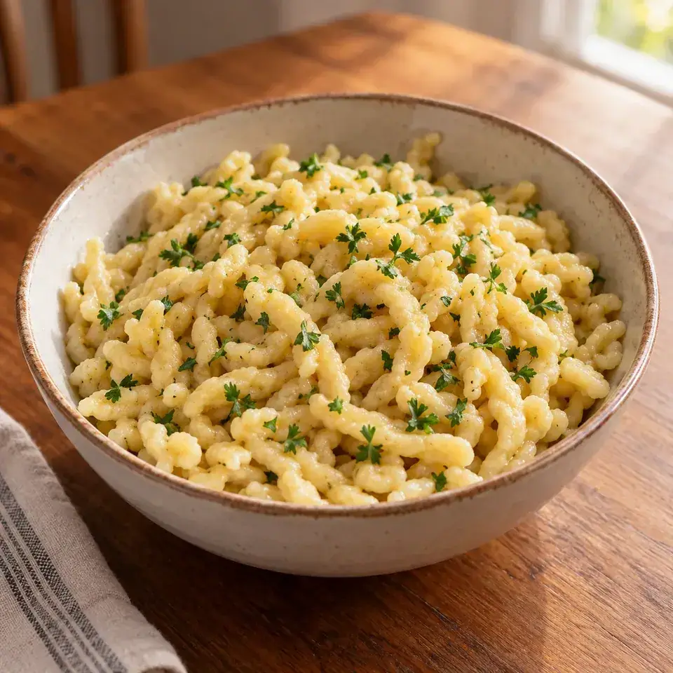 Spaetzle — serving inspiration