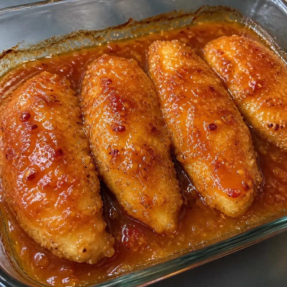 Spicy Apricot Chicken — serving inspiration