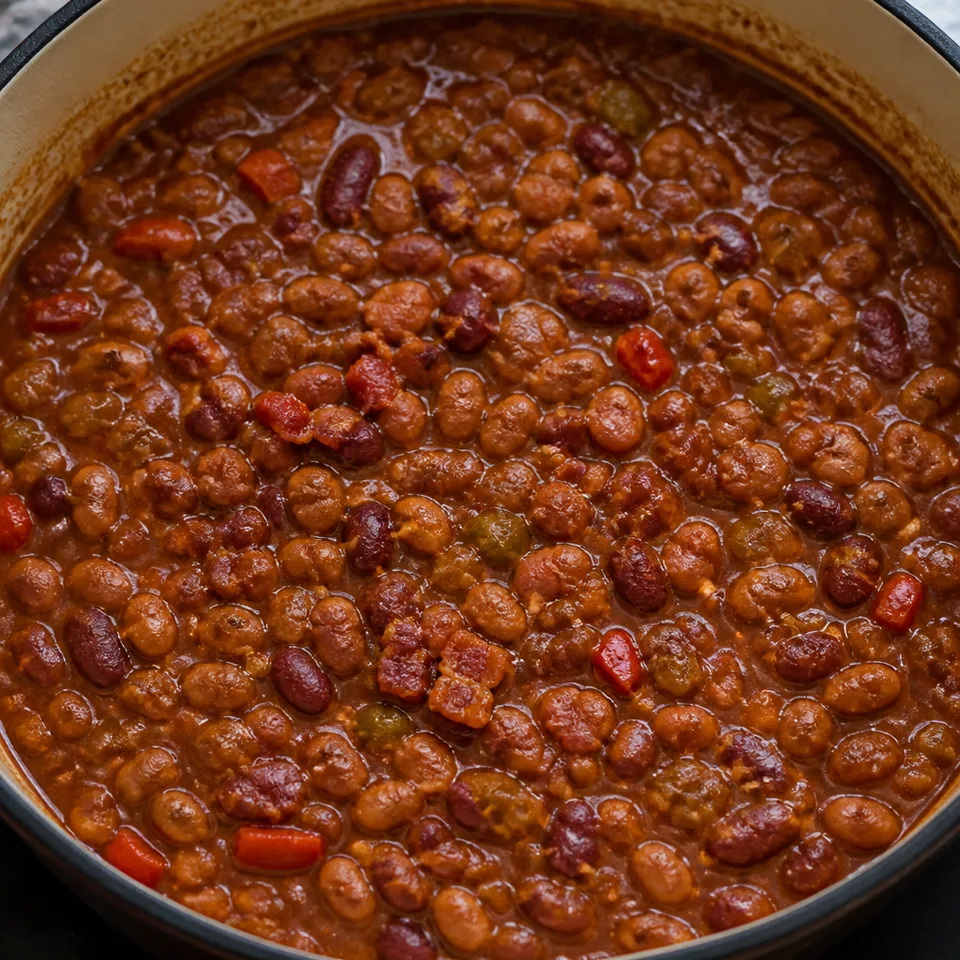 Spicy Baked Beans — serving inspiration