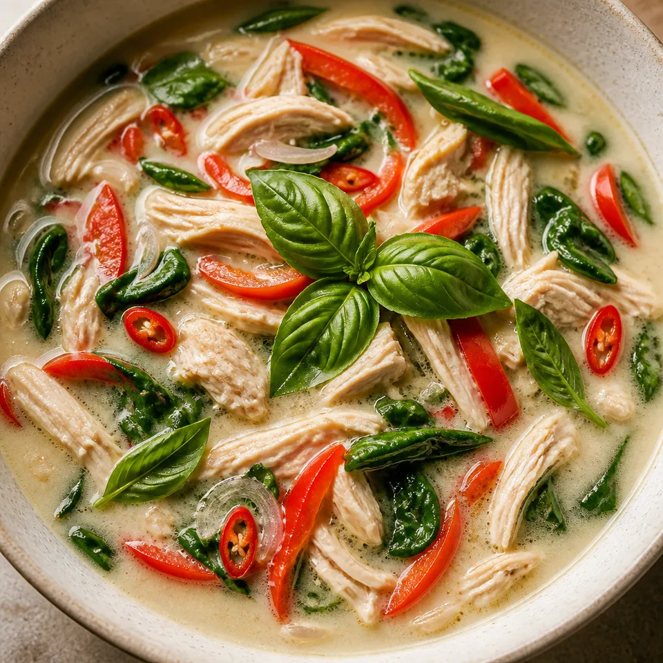 Spicy Coconut Chicken Stew — serving inspiration