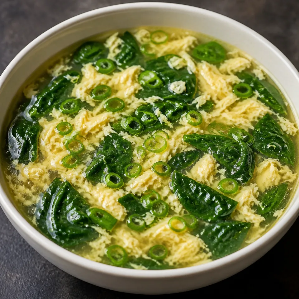 Spinach Egg Drop Soup — serving inspiration