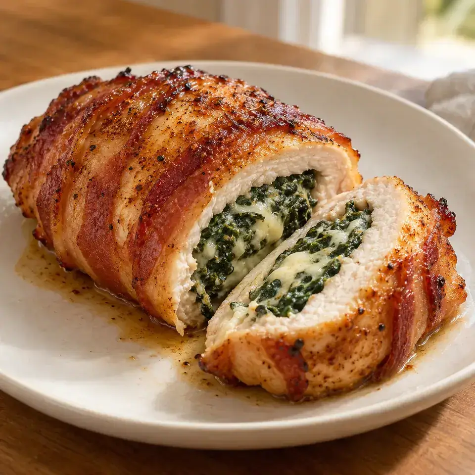 Spinach Stuffed Chicken Breast — serving inspiration