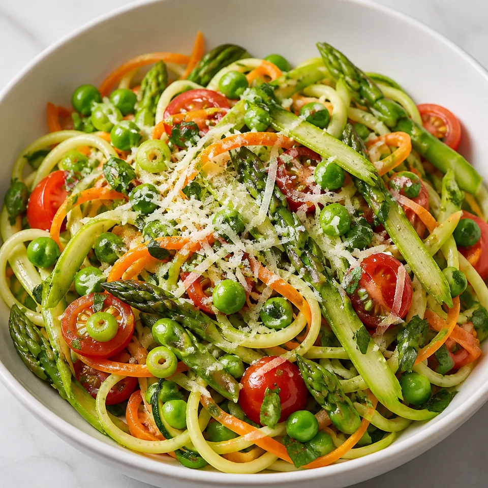 Spring Vegetable Primavera — serving inspiration