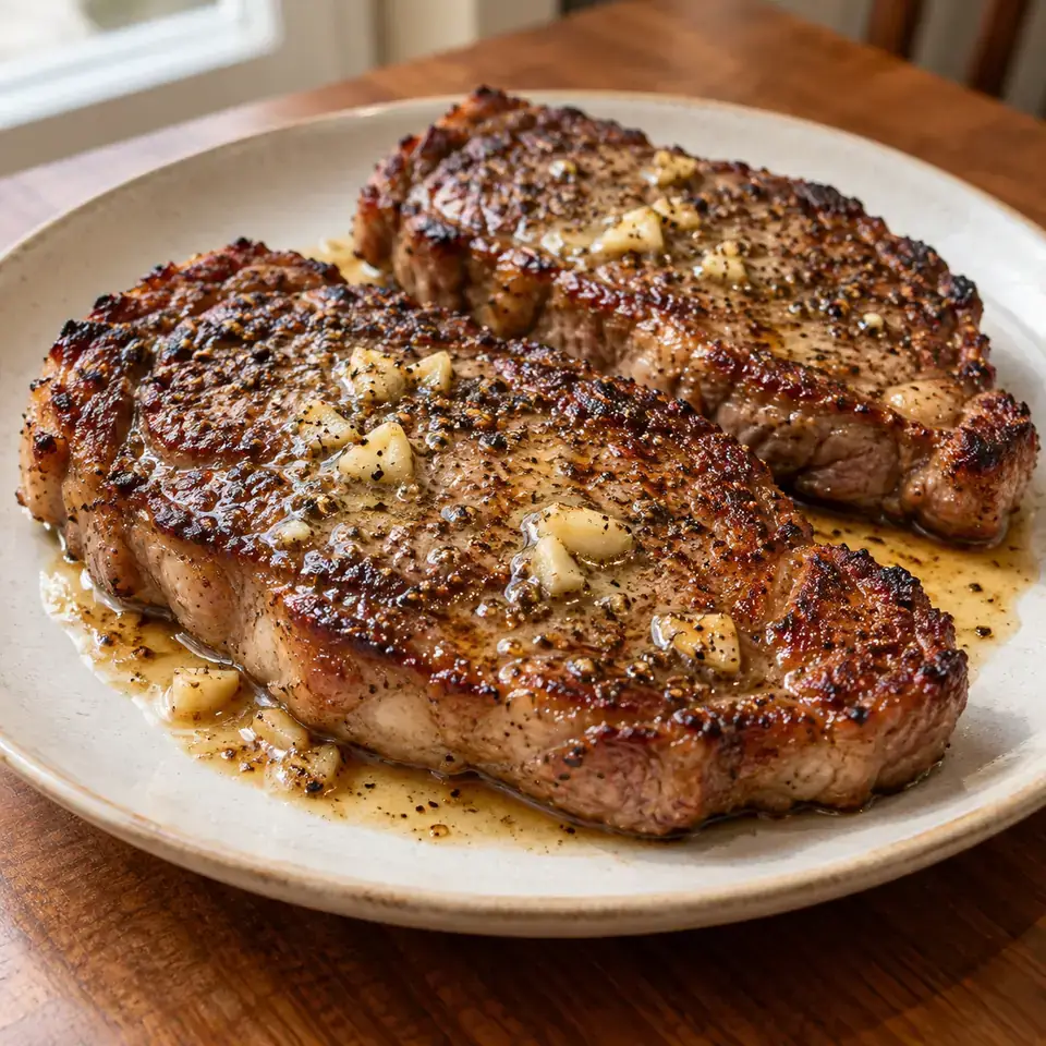 Steak dinner — serving inspiration