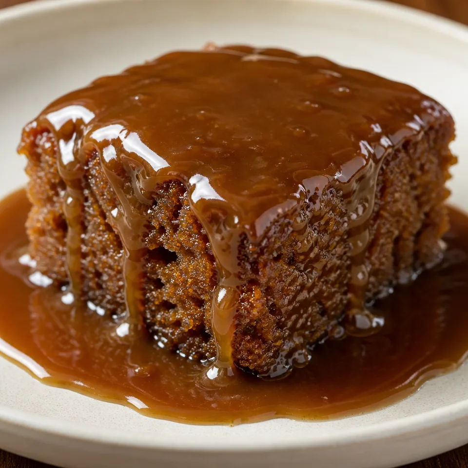 Sticky Toffee Pudding Recipe — serving inspiration