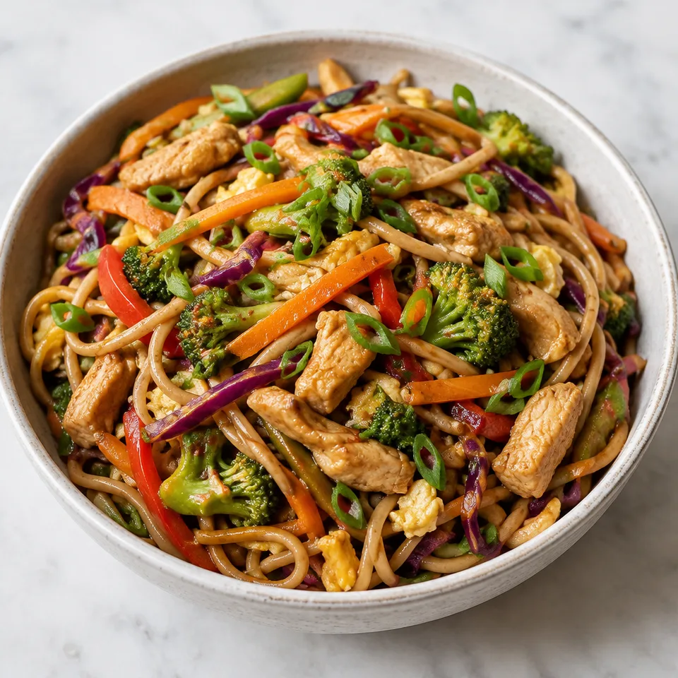 Stir Fry Noodles — serving inspiration