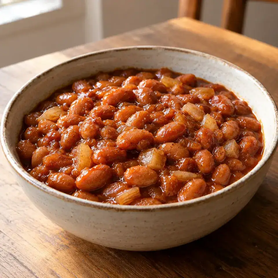 Stovetop Baked Beans Recipe — serving inspiration