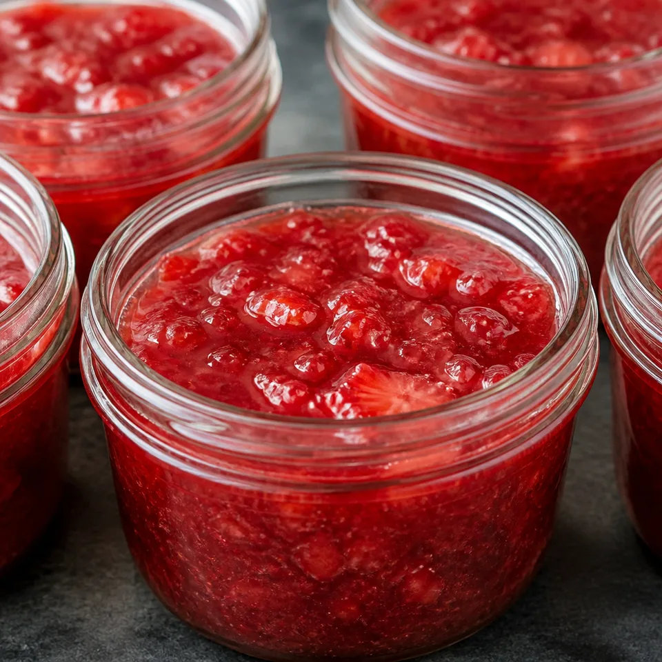 Strawberry Freezer Jam — serving inspiration