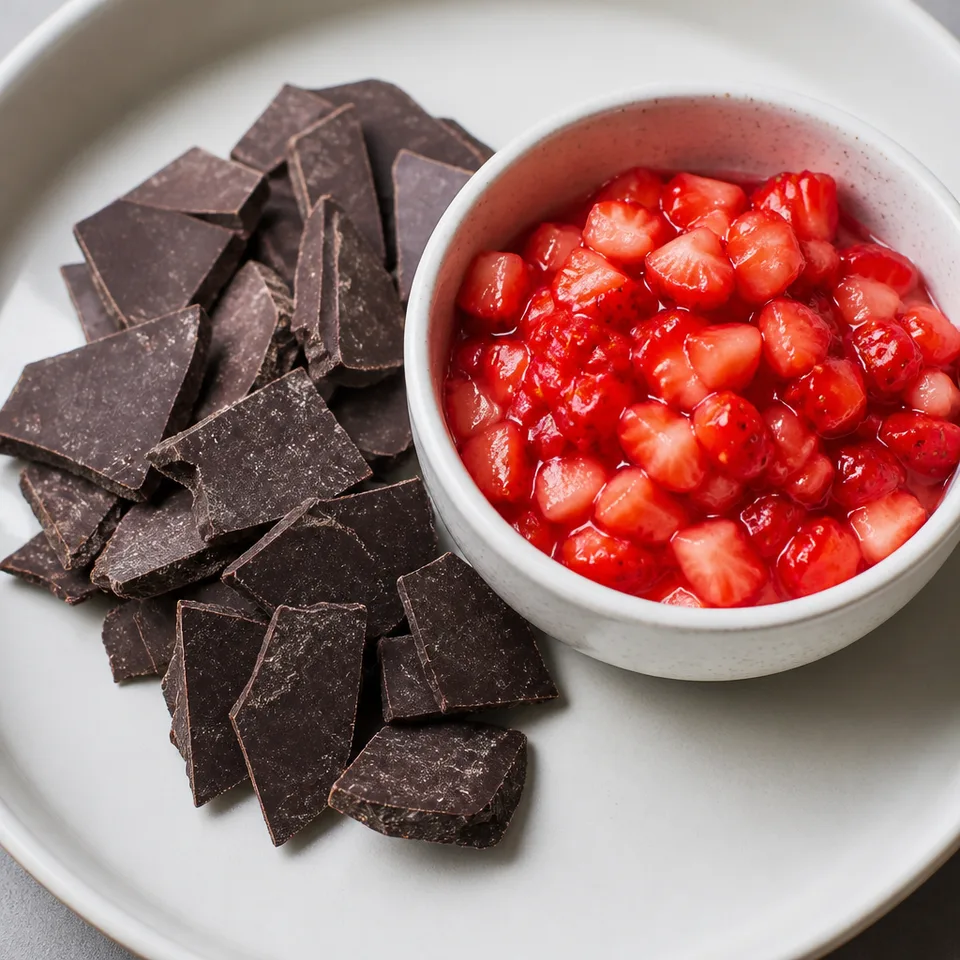 Strawberry Salsa and Chocolate Chips Recipe — serving inspiration