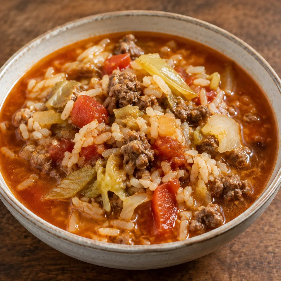 Stuffed Cabbage Soup Recipe — serving inspiration