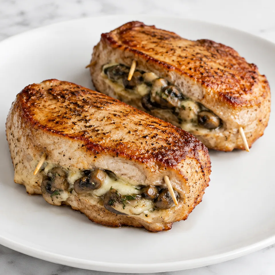 Stuffed Pork Chops (Easy Recipe) — serving inspiration