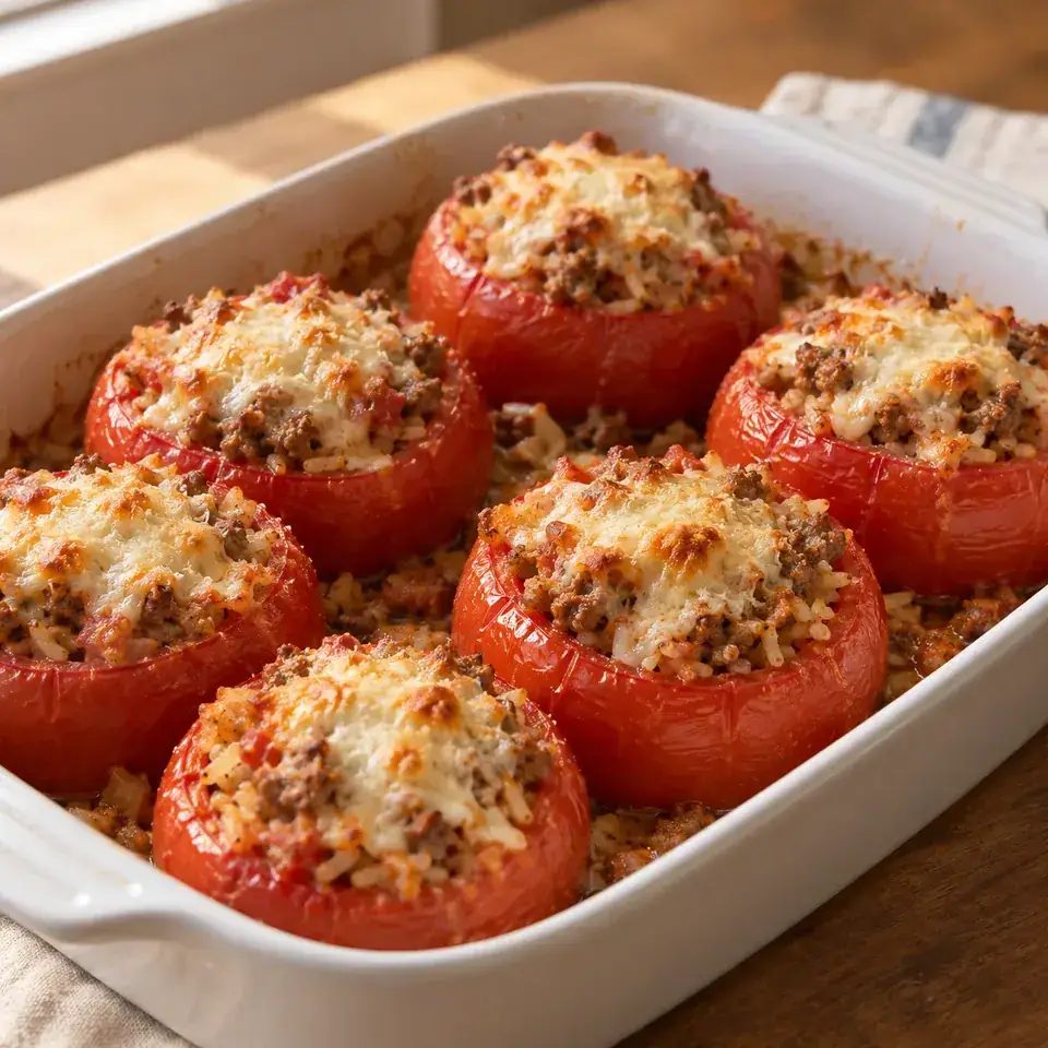 Stuffed Tomatoes — serving inspiration